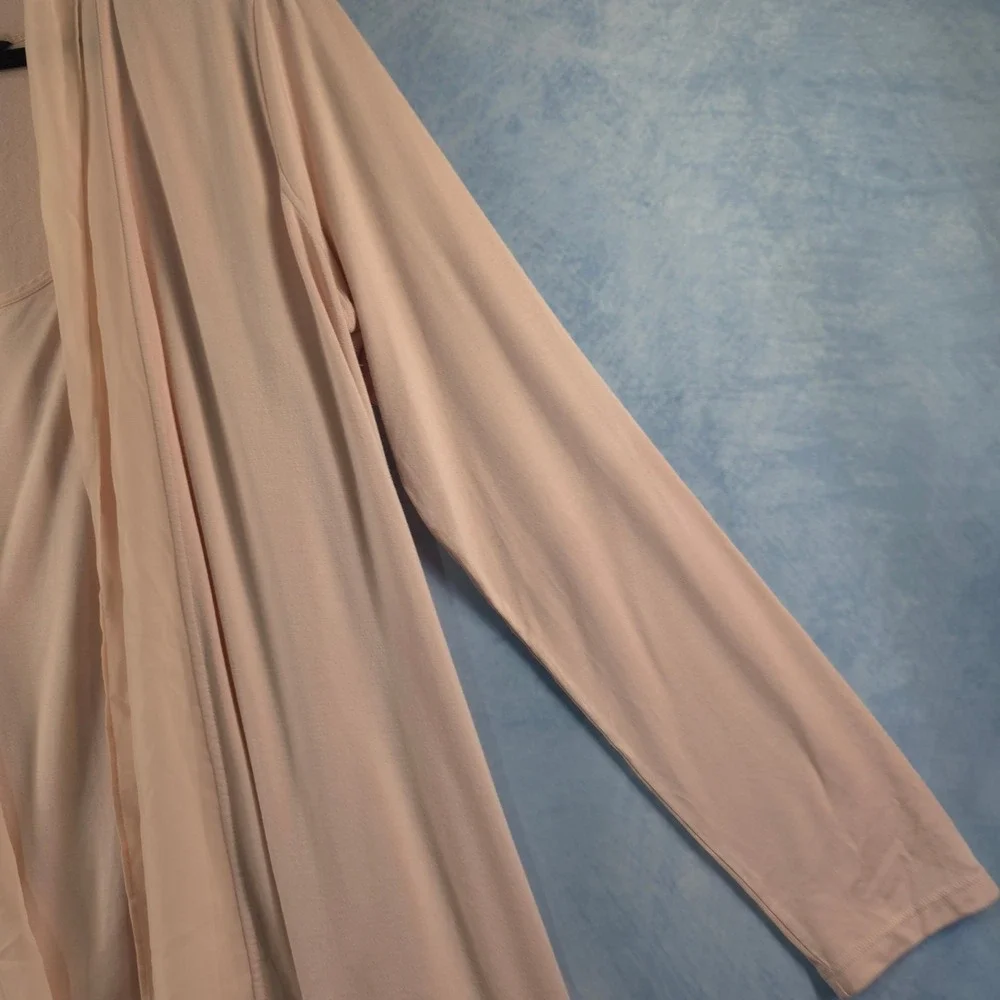 Lauren Ralph Lauren Womens Blush Pink‎ Cardigan and Tank Top Twin Set Size L